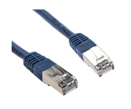 63-4616-98 RS PRO Blue Cat6 Cable, S/FTP, Male RJ45/Male RJ45, Terminated, 3m 411-457