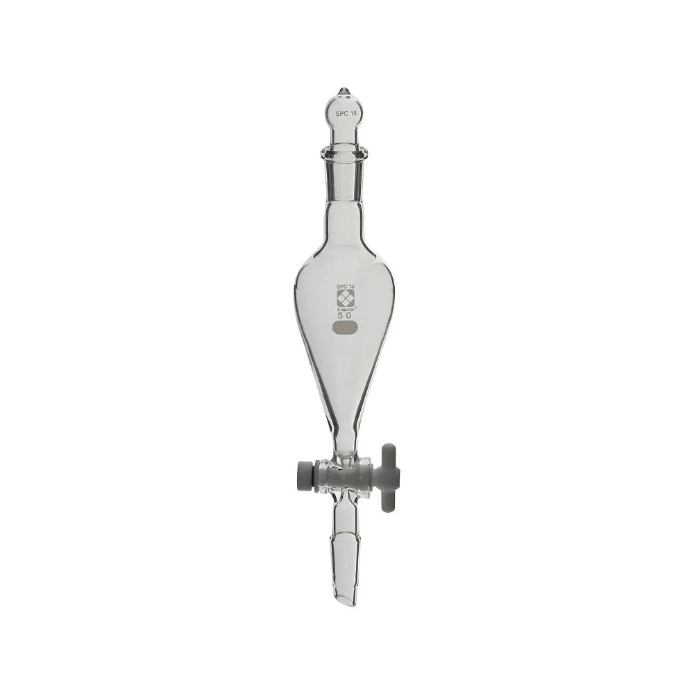 61-4417-04 SPC Separatory Funnel Squibb Type with PTFE Cock 50mL 030220-1550