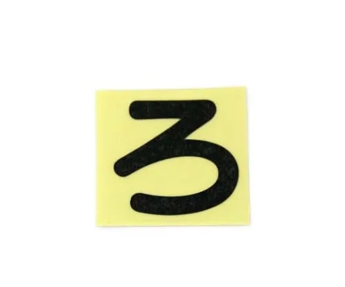 61-7396-12 Character Seal Black Ro CL30B-