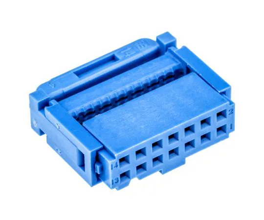 63-4628-06 Ribbon Cable Connector AMP-LATCH 622 Series Female 14 Pole 2 Row 2-1658527-2
