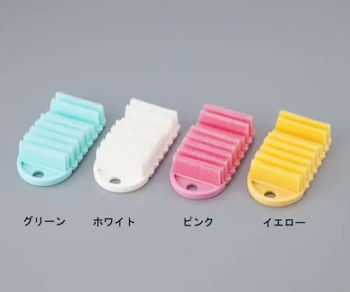 8-3254-01　［Discontinued］Very Thin Brush For Hand Wash Green　BX161