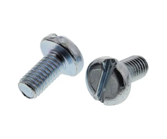 63-4647-20 RS PRO, M6 Pan Head, 12mm Steel Slot Bright Zinc Plated 560-120