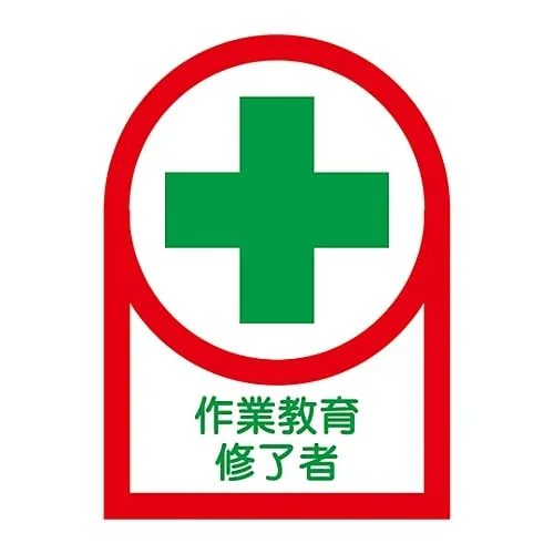 61-3422-54 Sticker For Helmet Work Education Graduate HL-91 233091