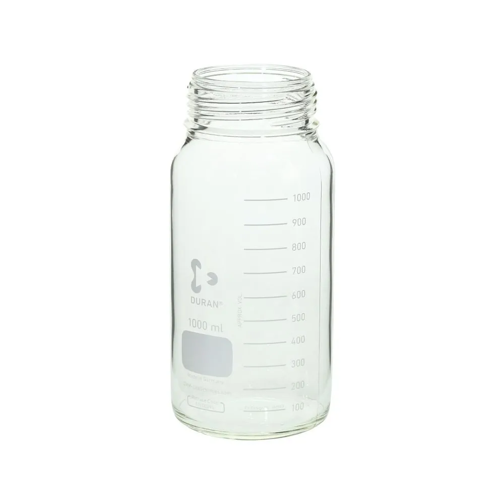 61-4411-79 Screw Cap Bottle Wide-Mouth Bottle Only 1L 017250-10005A
