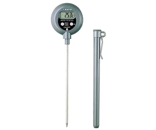 1-8806-11-20 Drip-proof Digital Thermometer with Calibration Certificate PC-9215II