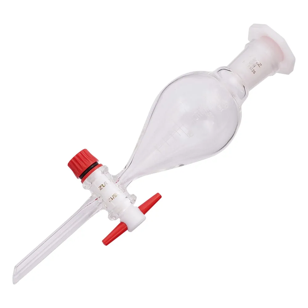 4-2066-01 Separatory Funnel with Scale (Round) 50 mL 04006128