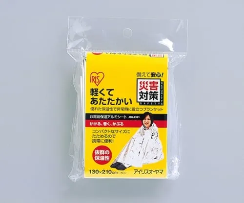 61-0442-95 Emergency Heat Insulattion Aluminum Sheet JTH-1321 Silver 527209JTH-1321