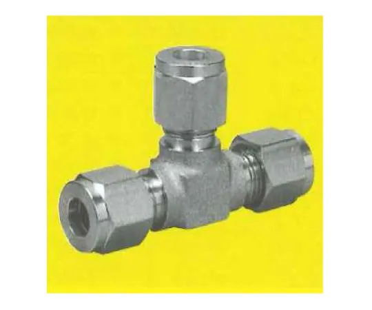 62-7089-36 PTFE Electrostatic Coated Stainless Steel SUS316 USL Cheese Union (Millimeters) 3φ 5 pieces Included 00N-065-01 00N-065-01