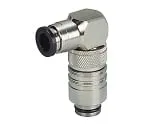 61-7649-74 Mold Temperature Control Fitting Elbow Fitting Only φ6 ASL10-6P