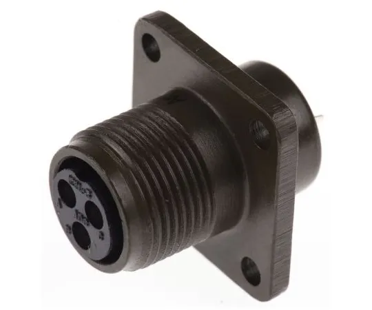 63-4631-65 MIL Standard Round Connectors MS 3102 A Series Female 3 Pole MS3102A-10SL-3S