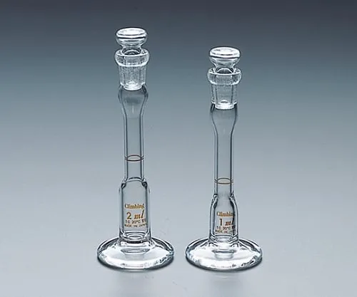 61-0061-39-24 Volumetric Flask with Base, White 1 mL, with JCSS Calibration Certificate CL23-1-1