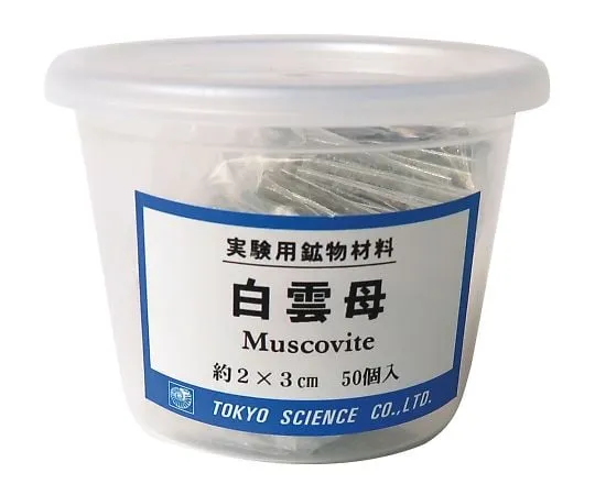 3-656-01 Experimental Mineral Materials (Case Included) White Mica