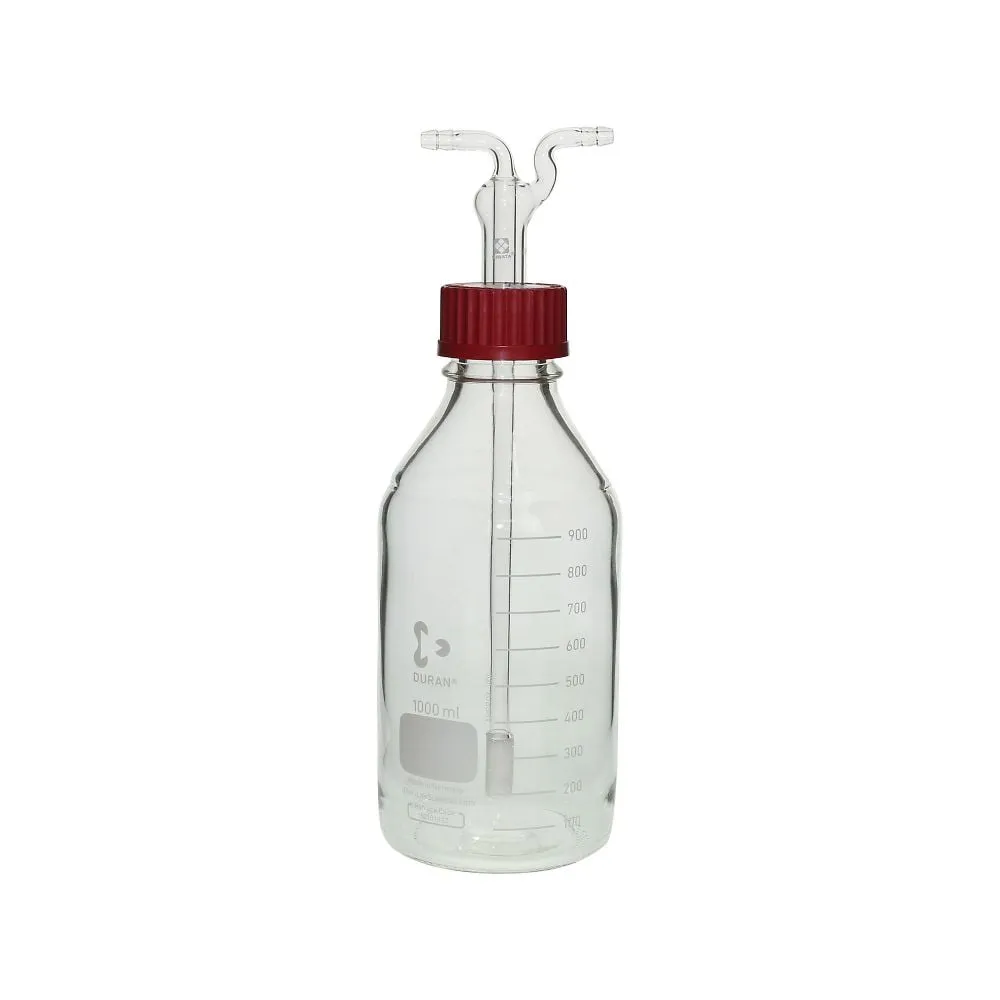 61-4424-76 Screw-Top Cleaning Bottle with Cylindrical Filter 1L 014680-1000