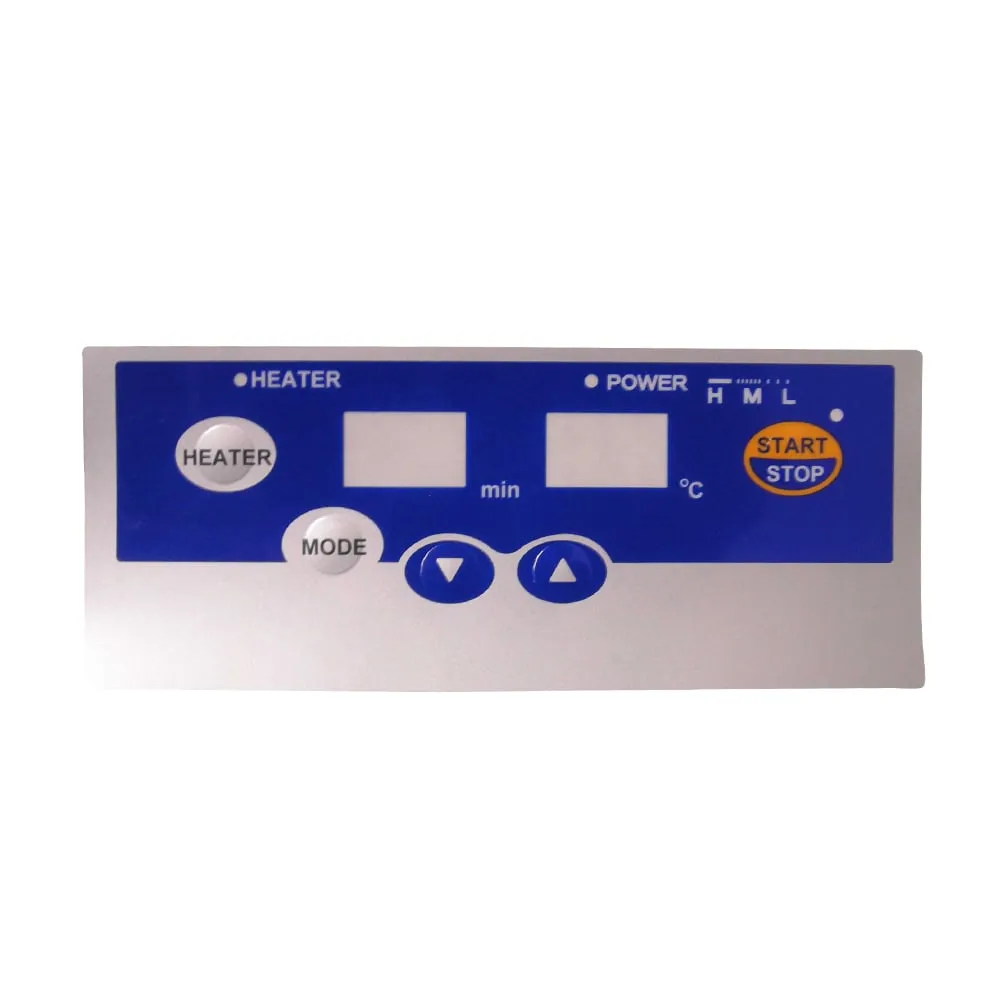 1-2162-03-74 Panel Sheet (For Ultrasonic Cleaners ASU-6M/ASU-10M/ASU-20 M)