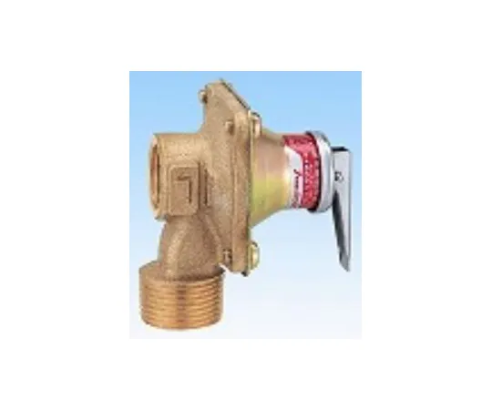 64-3837-29 CAC Relief Valve for Water Heating Device 60 KPa/Screwed JISR 3/4 XJISRc 1/2 AL-52F-20A