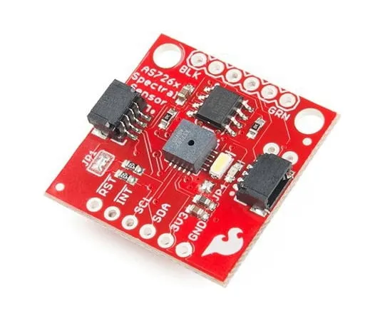 68-2101-60 Qwiic-AS 7262 Integrated Visible Spectrum Sensor Module SFE-SEN-14347