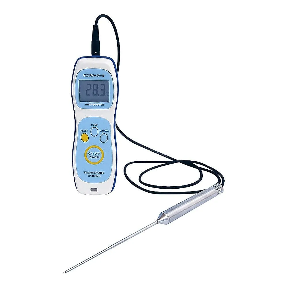 62-6487-09 Waterproof Handy Thermometer Sanitary Thermo TP-100MR