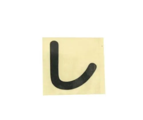 61-7395-80 Character Seal Black Shi CL30B-
