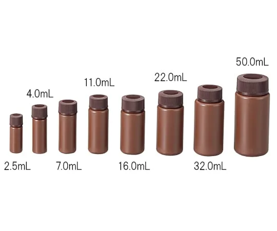 2-9630-01 PP Vial Bottle 2.5mL Brown PV-01