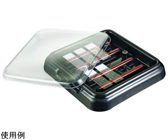 3-8609-01 Staining Tray StainTray (TM) With Clear Cover (Small) M918-1