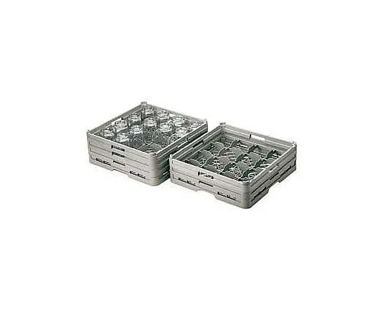 62-6596-46 Benkei 16 Partition Glass Rack G-16-135