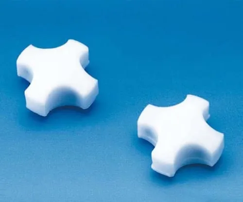 61-4390-15 PTFE Stir Bar Flat Cross Type FH-30 F-4064-03