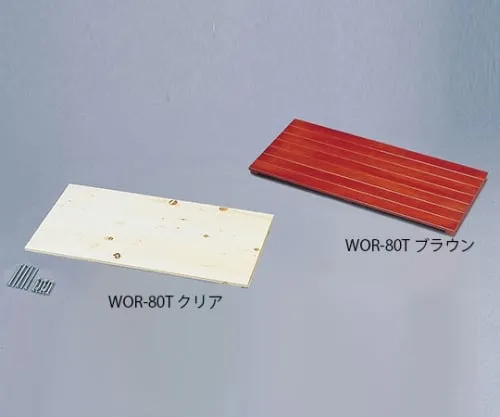 61-0430-34 Woody Rack Shelf Board WOR-80T Clear 540214/WOR-80T