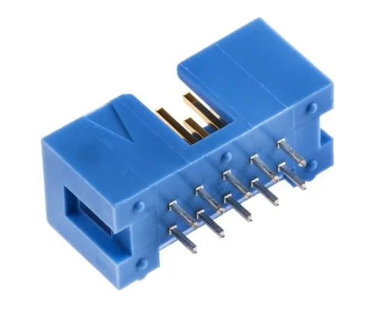 63-4628-19 Board Header 10 poles 2 rows straight wire to board 2.54 mm amplifier latch 2-1761603-3