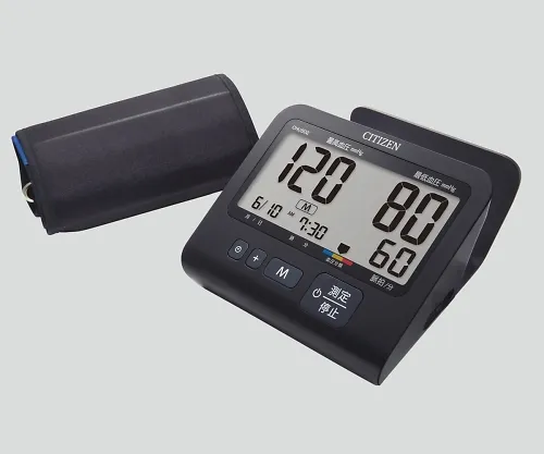 8-6395-02　［Discontinued］Electronic Sphygmomanometer (Upper Arm Type) Body (AC Adapter Included)　CHU502-BK