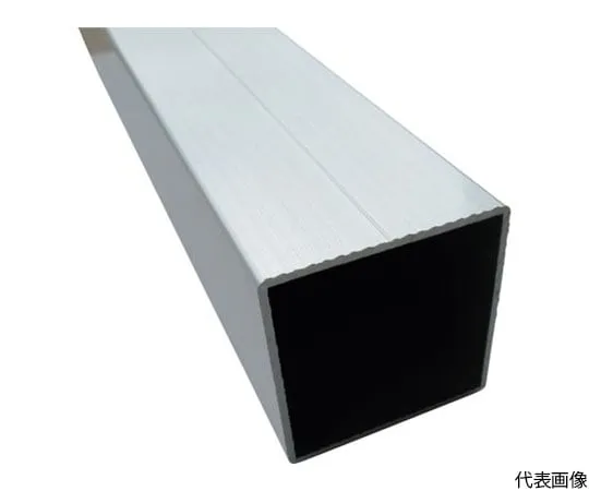 64-5003-68 Aluminum Square Pipe 9 x 9 x 1.2 Silver 3.65 m FB100SS