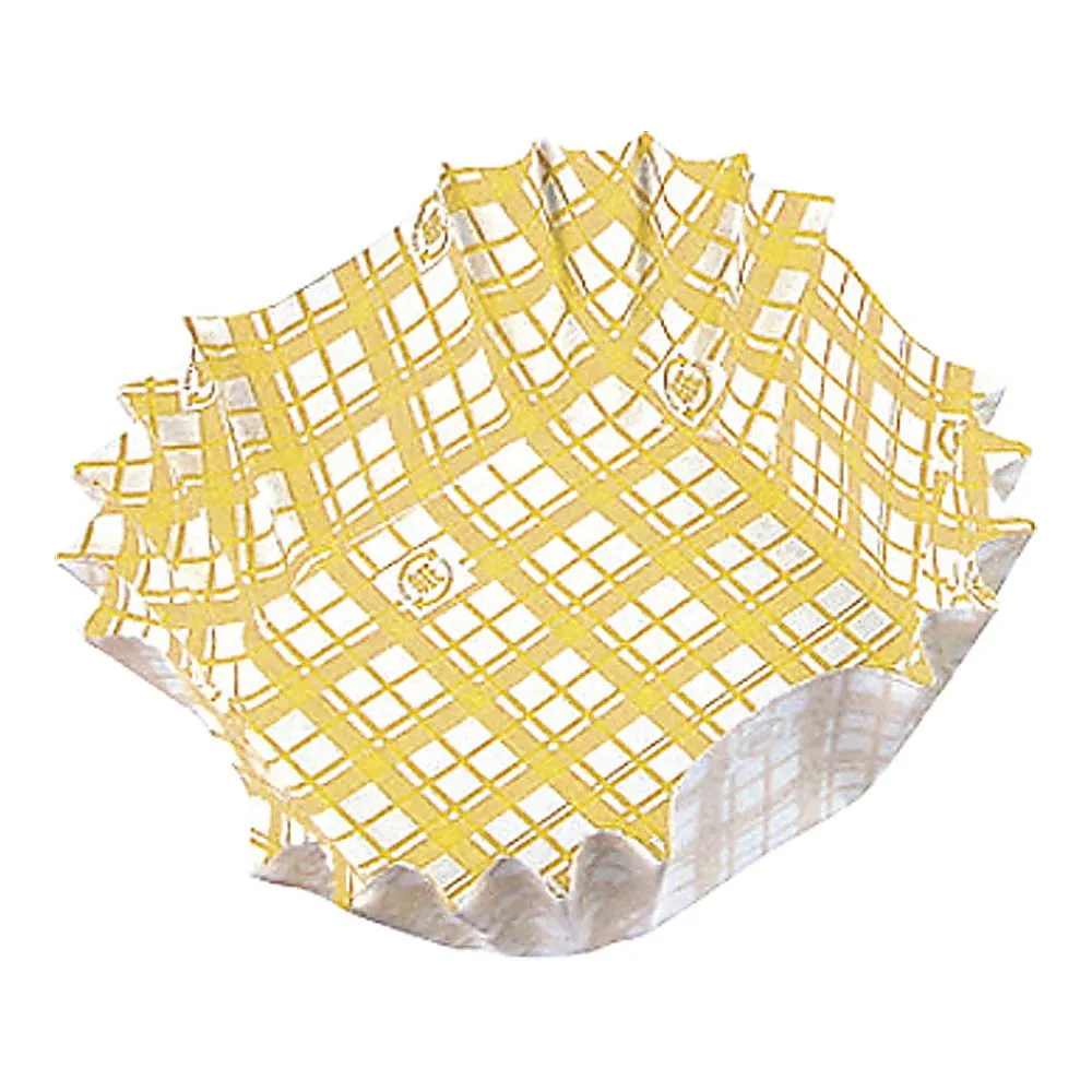 62-6649-11 Paper Cup Coco Case Rectangular (500 Sheets) Yellow