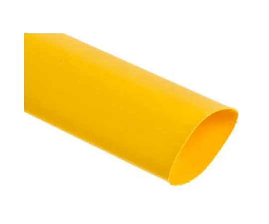 63-4613-37 RS PRO Heat Shrink Tube, Yellow 19.1mm Sleeve Dia. x 1.2m Length 2:1 Ratio 399-631
