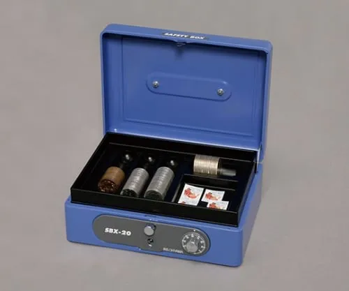 61-0450-63 Portable Cash Box A6SBX-A6 Blue 558226SBX-A6