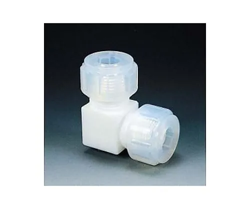 61-3528-76 Fluorocarbon Resin Connection Joint L-Type 6φ NR0046-01
