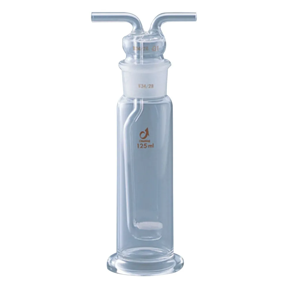1-4374-01 Gas-Washing Bottle (with Filter Plate) 125mL CL0457-01-101