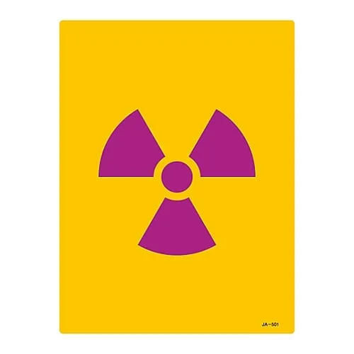 61-3381-62 JIS Radioactivity Sign JA-501 392501
