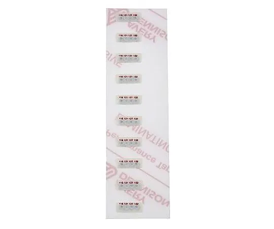 63-4600-16 RS PRO Non-Reversible Temperature Sensitive Label, 116°C to 132°C, 4 Levels 286-125