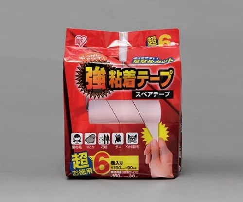 61-0444-38　［Discontinued］Strong Adhesive Tape For Carpet Cleaner 6 Rolls DKC-K6P　527412/DKC-K6P