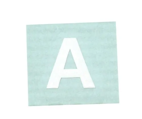 61-7397-42 Character Seal A White 15mm CL15W-A