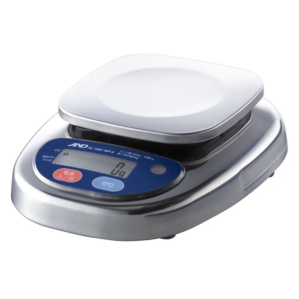 61-4675-82 Digital Scales (Dust & Waterproof, with Tested, District No. 1) HL1000iWP-K-A1 HL1000iWP-K-A1