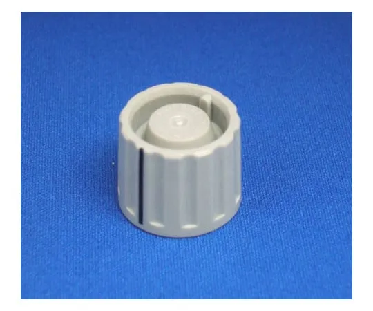 63-3146-75 Knob PHI. 22 Gray with Indicator Line Shaft Diameter PHI.6 K-100-22RL-GY