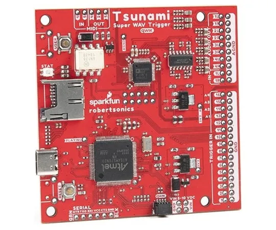 67-0429-31 Tsunami Super WAV Trigger (Qwiic) WIG-18159