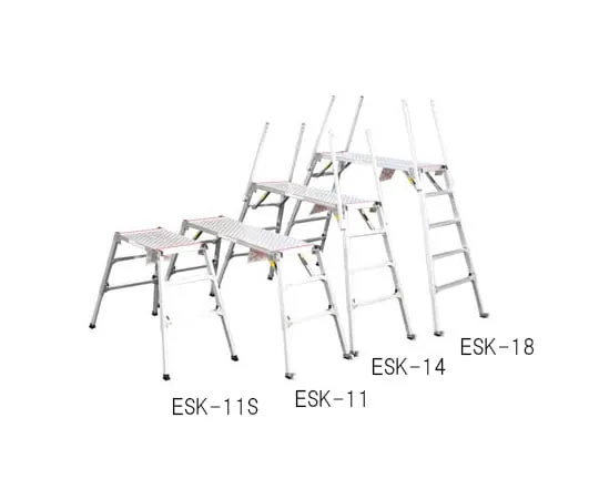 61-9749-94 4 Legs Adjustable Scaffolding 0.72 - 1.08m (Top Panel Length 1545mm Type) ESK-11