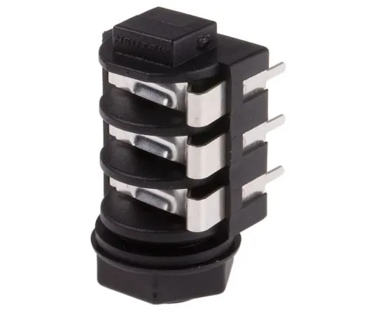 63-4625-34 RS PRO 6.35 mm Through Hole Stereo Jack Socket, 3Pole 3A 449-348