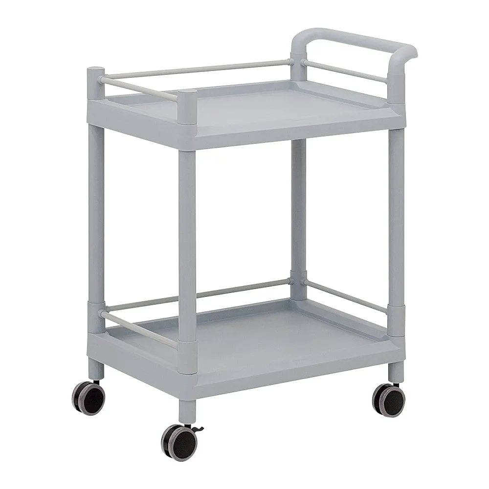 3-6496-03 Mobile Storage Cart (Guard Frame, with Handle) 2 Stages 705 x 447 x 887 MSO21G