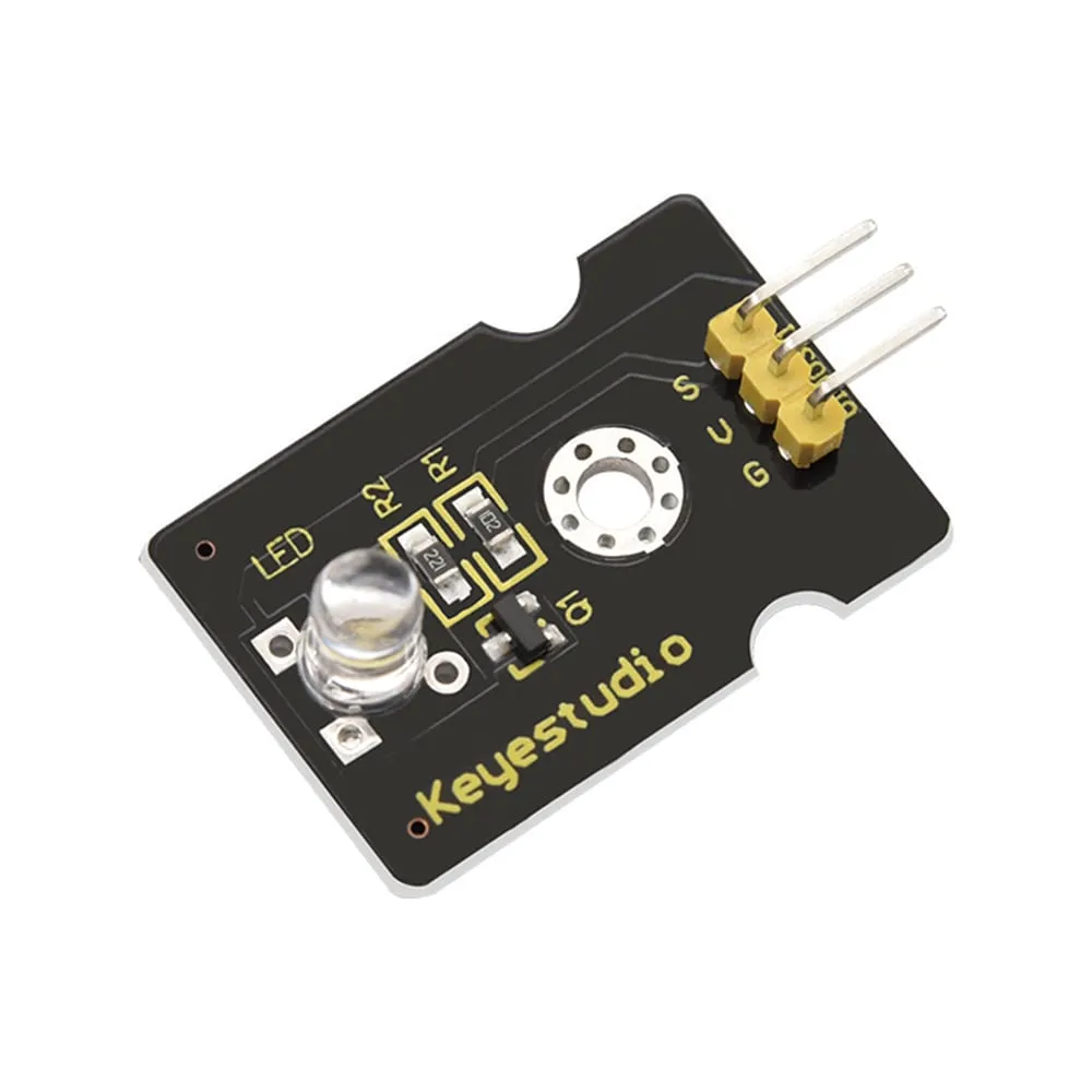 4-4165-01 White LED (for Arduino) Arduino Standard KS0016