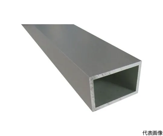 64-5010-70　［Discontinued］Aluminum Mold Square Pipe 20 x 40 x 2.0 Silver 2 m　FM176SL