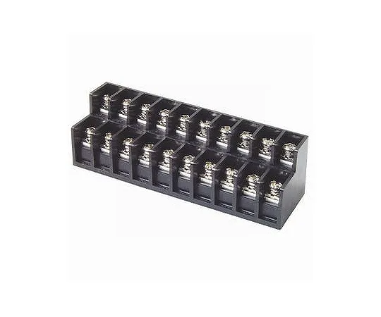 63-3147-65 2 Stage Terminal Strip For Printed Circuit Boards 250 V -10 A Square Washer Screws 20 Poles ML-40-W3BYF-20P