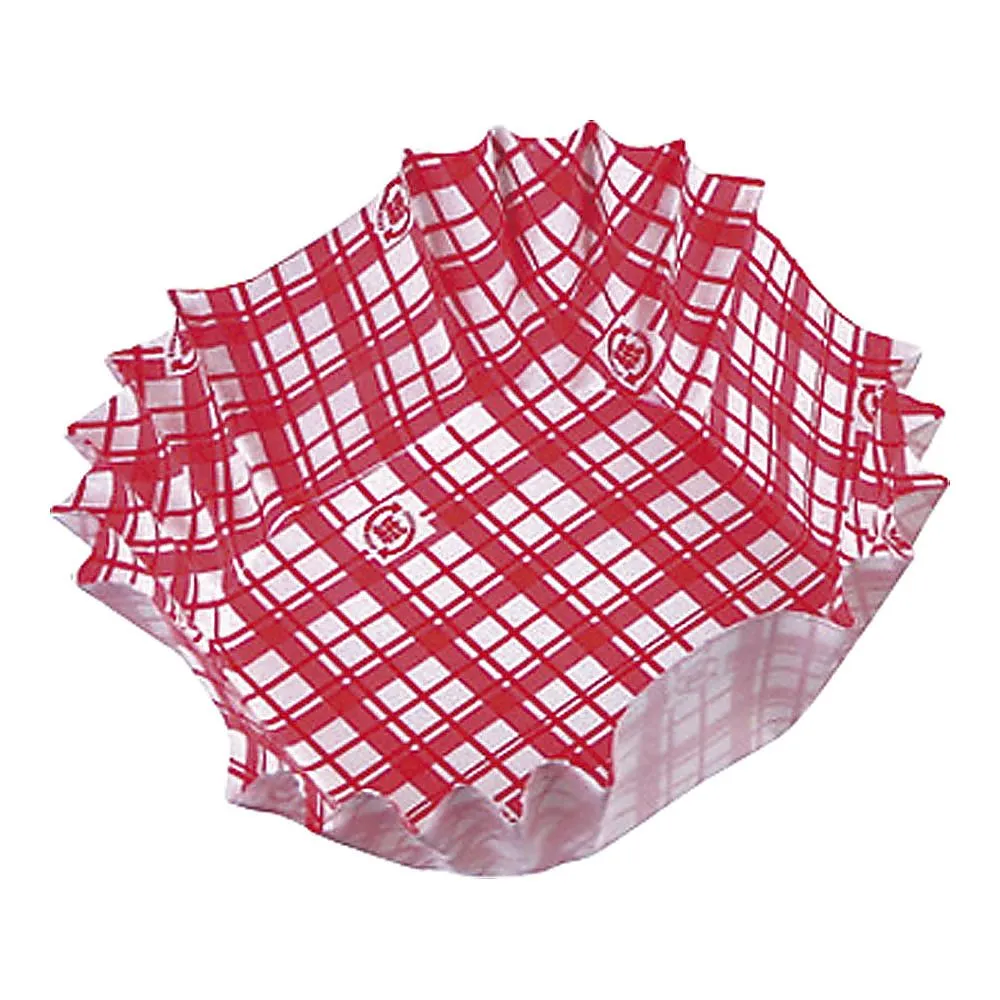 62-6649-10 Paper Cup Coco Case Regular Square (500 Sheets) Red