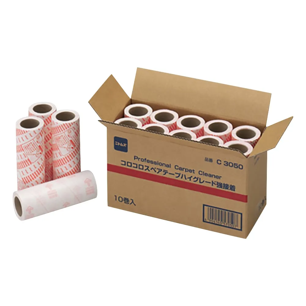 1-8075-11　［Discontinued］Adhesive Cleaning Roller For C3320 , C3310 Replacement Tape 10 Pieces　C3050